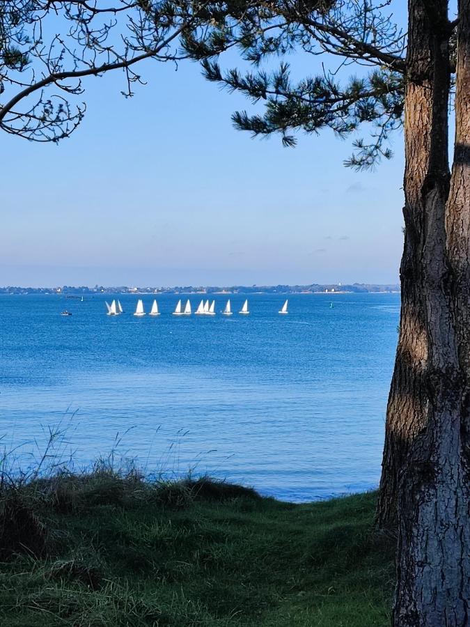 Le 3 appartement avec jardin prive 100m de la plage Concarneau Extérieur photo